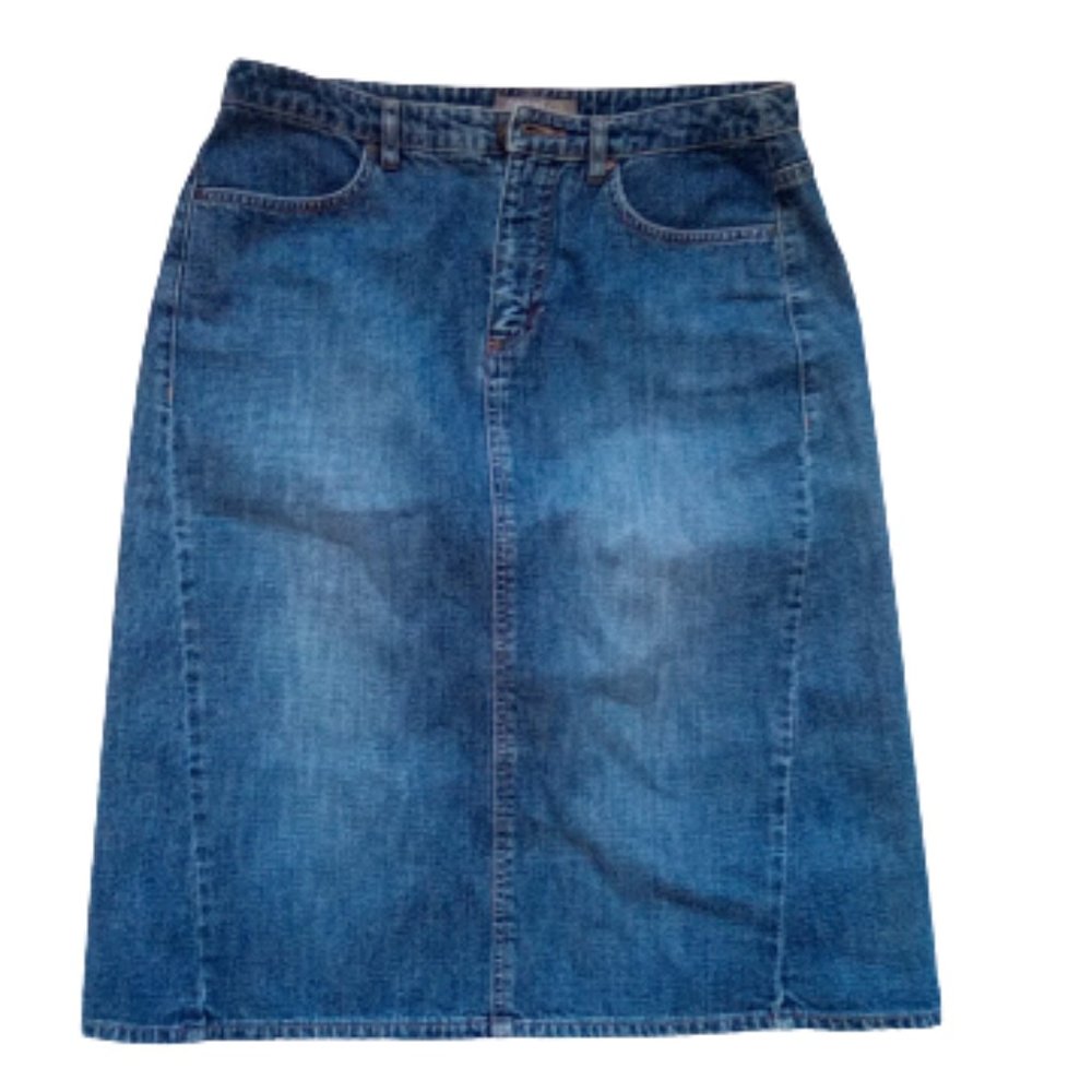 VINTAGE ESPRIT Denim Skirt Size 11